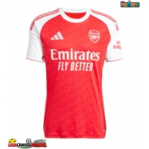 Camisa de Futebol Arsenal Piero Hincapie #5 Equipamento Principal 2025-26 Manga Curta